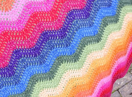 Rainbow Ripple Crochet